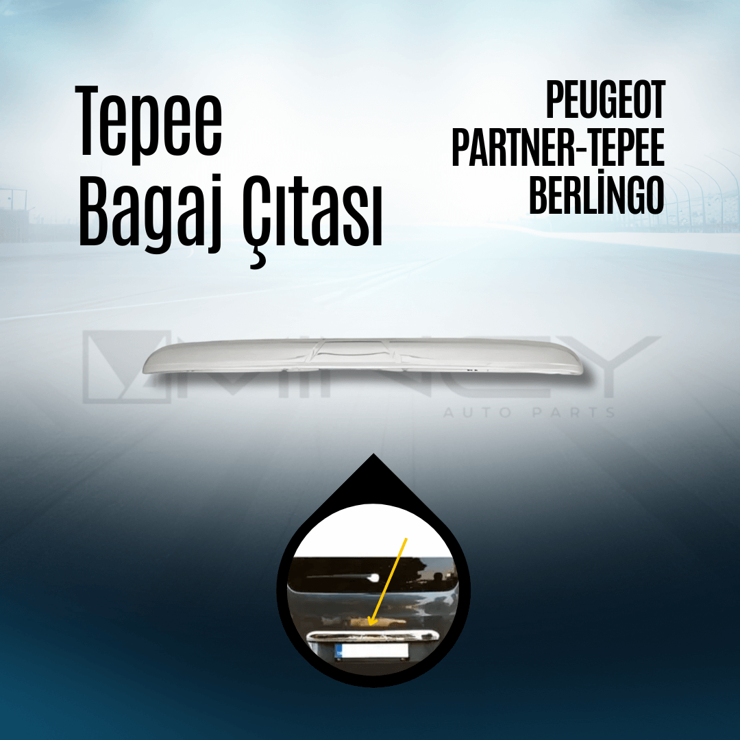 Tepe Bagaj Çıtası Peugeot Partner Tepee Berlingo